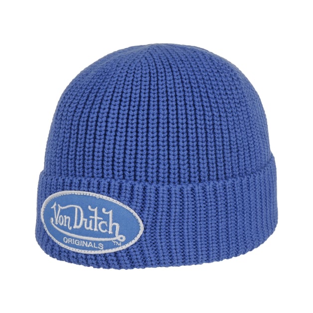 Bonnet Von Dutch Brodé Bleu Marine – Jamais Porté, Encore Sous Emballage !