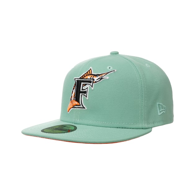 Marlins fitted hats new era deals