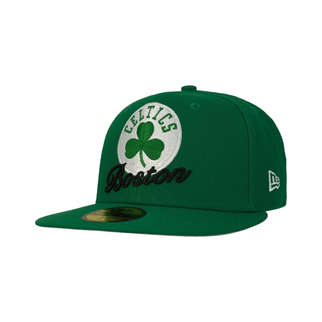 New Era - Casquette Snapback Team Heather 950 NBA Boston Celtics Vert Chiné