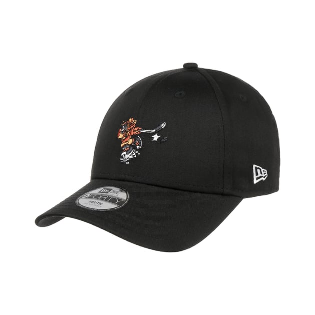 Casquette pour femme 9FORTY Ajustable New York Yankees MLB Faux Cuir Noir noir osfm