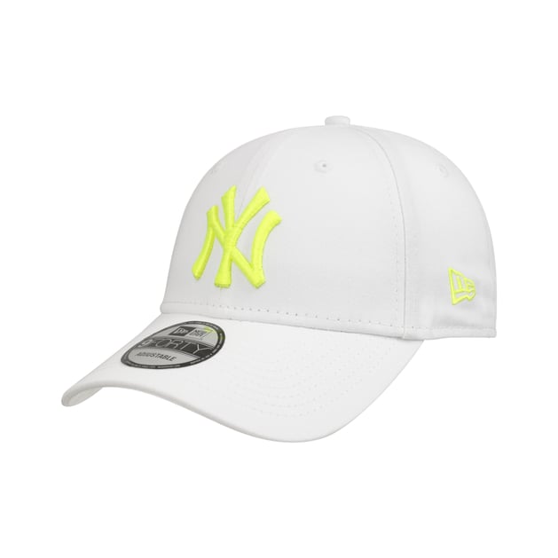 Casquette Baseball NY Jaune Fluo Noire Hip Hop Honour – Neuf Avec Étiquettes, Taille Unique, Style Urbain