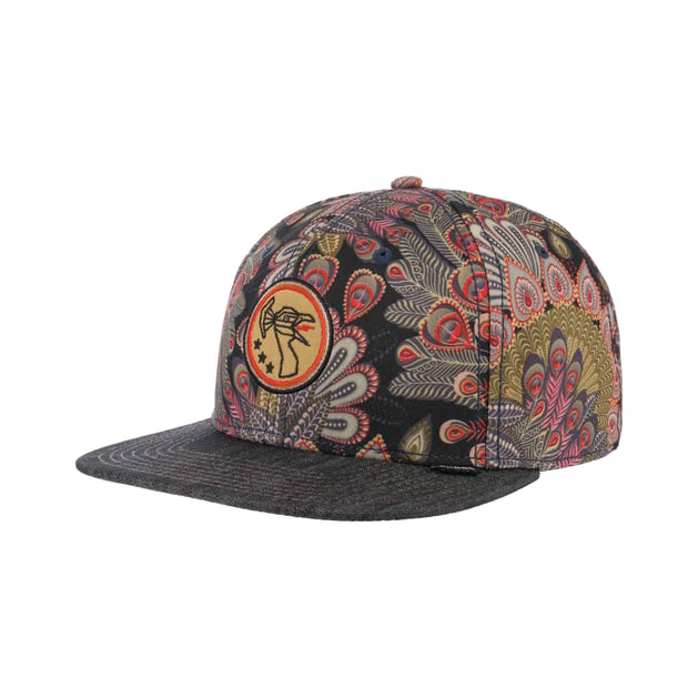 Casquette Baseball Imprimée Dr.Peacock - Taille Réglable, En Coton, Pour Homme, Style Décontracté Sport Et Loisirs