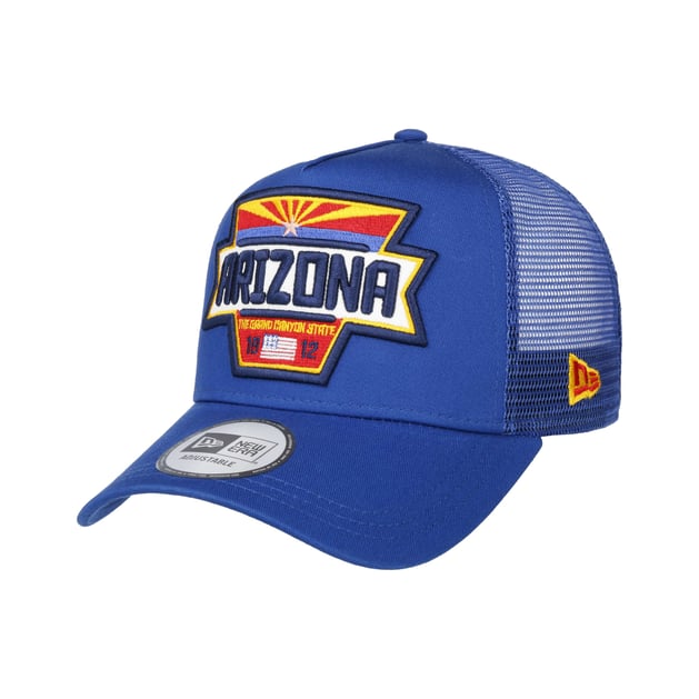 Casquette New Era 9FORTY A-Frame Denim Noir - Patch Tracker Tissé - Taille Unique Ajustable - Neuf