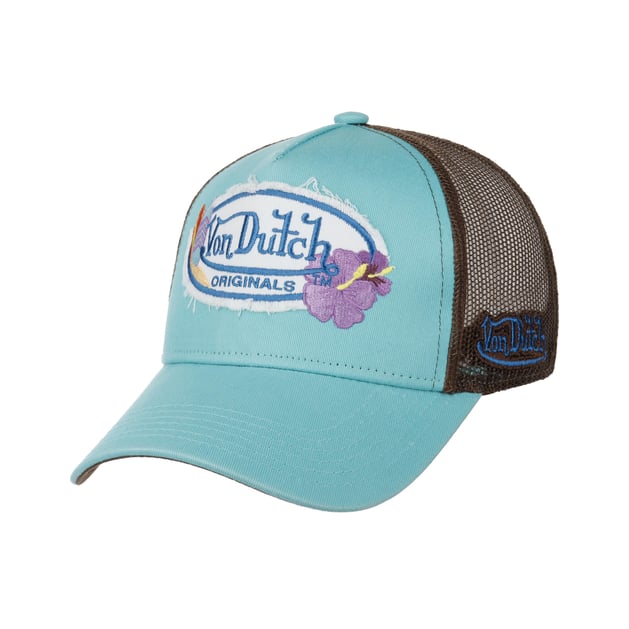 Von Dutch Casquette Homme & Femme, Casquette Trucker, Ajustable, Vert Taille TU