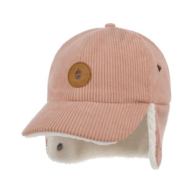 Casquette Velours Côtelé Carter's Pour Garçon 3-9 Mois - Noire Avec Doublure à Carreaux - Neuf Avec étiquettes